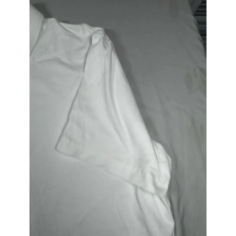 Orvis Polo Shirt XL White 100% Cotton Short Sleeve Classic Casual Made Peru - Picture 8 of 15